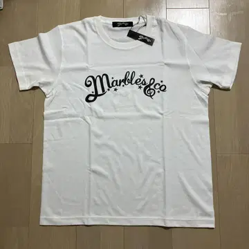 택 포함 새상품 Marbles 마블즈 화이트 티셔츠 사이즈 M