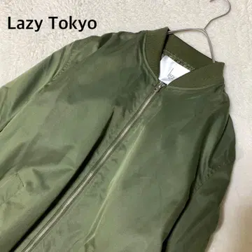 레이지 도쿄 Lazy Tokyo MA-1 블루종 아우터 L