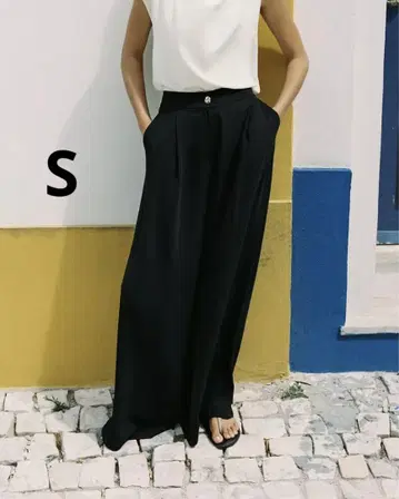 ZARA 자라 다트 파라초 팬츠 새상품, 미사용