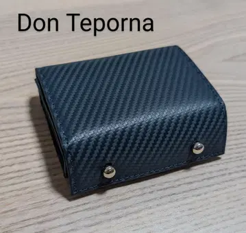 새상품급 Don Teporna 돈테포르나 3단 폴더형 지갑