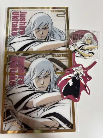 BLEACH WORLD 클리어 색지 컬렉션 우타케 토시로 우타케 대장