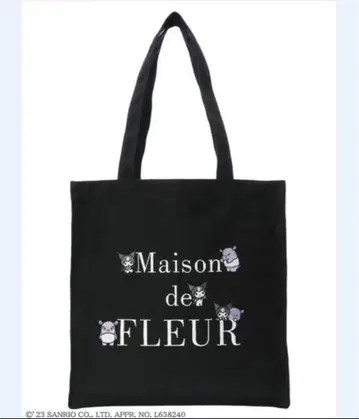 Maison de FLEUR 메종 드 플뢰르 토트백 쿠로미