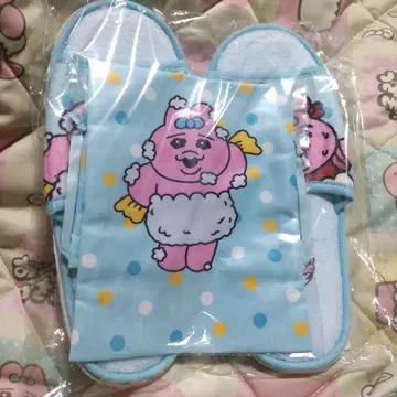 미사용 새상품 빤쮸토끼 극락탕 슬리퍼 복조리 포함