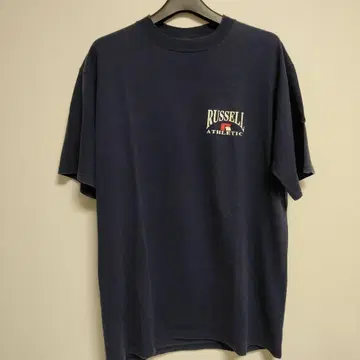 RUSSELL ATHLETIC USA제 티셔츠 네이비