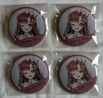 니지산지 사오토메 베리 Welcome Goods 캔뱃지