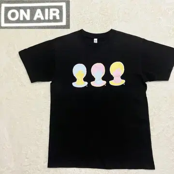 ON AIR Kyne 0017 S/SL Tee Black M 티셔츠