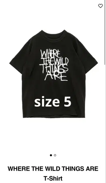 Sacai 25aw WHERE THE WILD THINGS ARE Tee