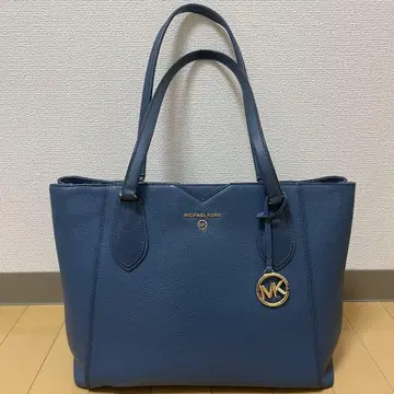 MICHAELKORS 마이클코어스 백 가죽 블루 A4
