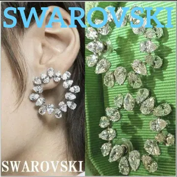 SWAROVSKI Millenia 후프 귀걸이
