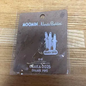 오사카 간사이 엑스포 북유럽관 노르딕 서클 핀 배지 뇨로뇨로