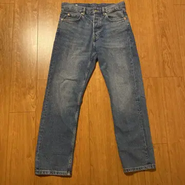 ZARA 스트레이트 데님 파랑 5 포켓