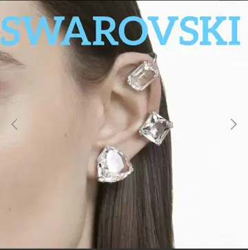 SWAROVSKI Millenia 3 세트 이어커프 귀걸이