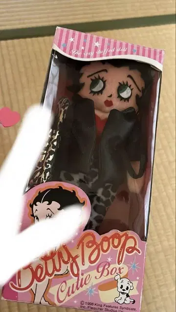 Betty Boop 베티 인형 박스 포함 1998년