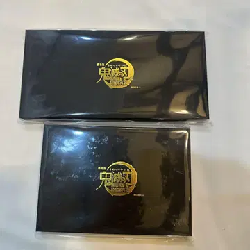 귀멸의 칼날 극장판 무한성 키 비주얼 캔뱃지 A B