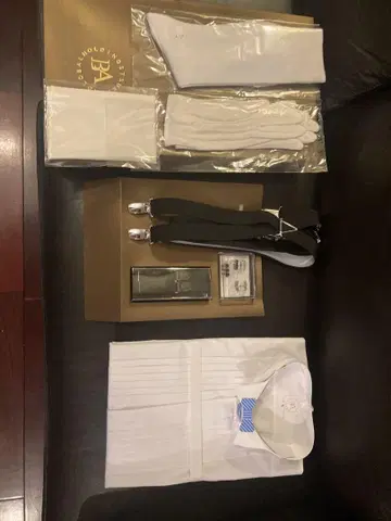 신랑용 프리미엄 셔츠 세트 윙카라 셔츠