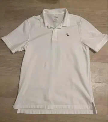 L.L.Bean 화이트 피케 셔츠 L REG