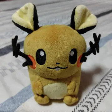 포켓몬 센터 한정판 데덴네 인형 포케돌(봉제 인형)