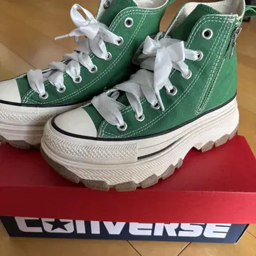 CONVERSE ALL STAR 그린 하이컷 스니커즈