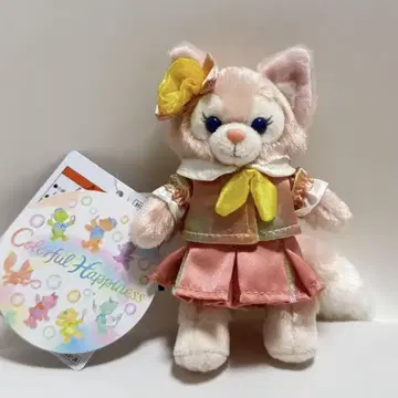 디즈니 씨 컬러풀 해피니스 리나벨 봉제 인형 배지