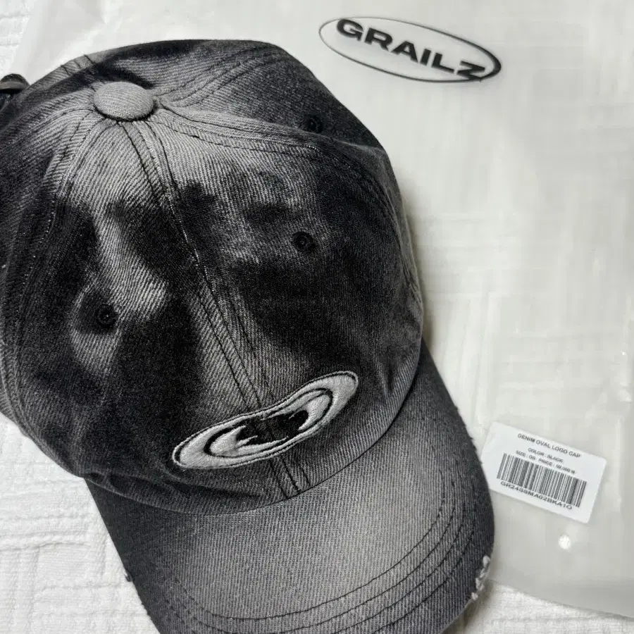 【GRAILZ】DENIM OVAL LOGO CAP [BLACK] GRAILZ】DENIM OVAL LOGO CAP [BLACK] (GRAILZ/キャップ