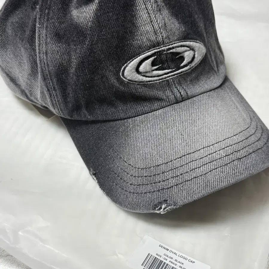 【GRAILZ】DENIM OVAL LOGO CAP [BLACK] MUSINSA | GRAILZ DENIM OVAL LOGO CAP [BLACK]