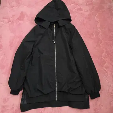 새상품급 블랙 후드 부착 마운틴 파카 빅 사이즈 2XL