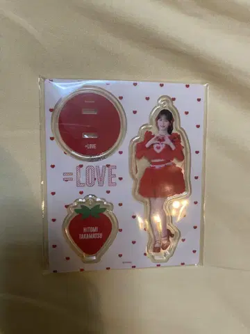 이코러브 =LOVE 아크릴 스탠드 다카마츠 히토미 토쿠베츄, 해줘 투어