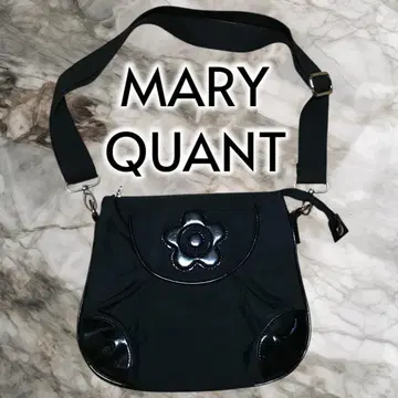 MARY QUANT 마리콴트 플라워 모티브 숄더백