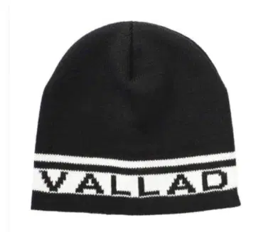 VALLAD STUDIO BEANIE CAP BLK/WHT