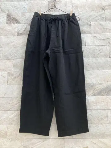 네스트로브 nest Robe 블랙 린넨 이지 팬츠