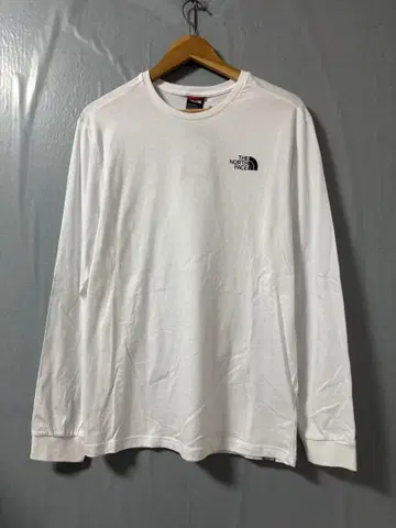 미사용 택 포함 THENORTHFACE 로고 롱T