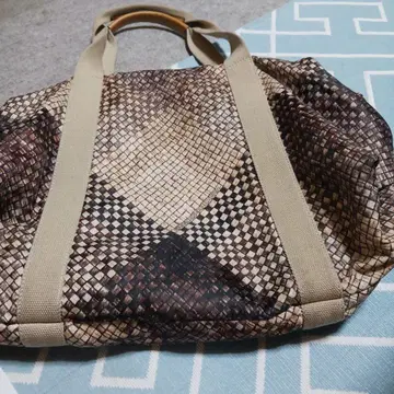 FRANCESCO BIASIA 뜨개질 보스턴 백