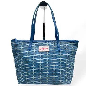 컨디션 최상 Cath Kidson 캐스키드슨 토트백 PVC 가죽