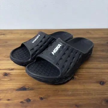 HOKA ONEONE 리커버리 샌들 27cm 블랙 단종 모델