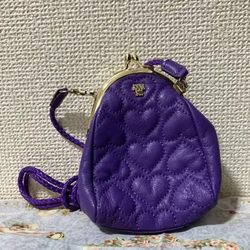 ANNA SUI 해피니스 가마구치 미니 백 미니 지갑 코인 케이스