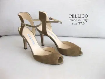 새상품급! 펠리코 PELLICO 힐 샌들 스웨이드 37.5 펌프스