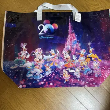 홍콩 디즈니랜드 20주년 쇼핑백 M 쇼핑백