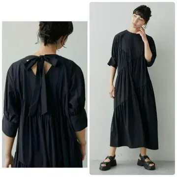 새상품급 ear PAPILLONNER SUM1 STYLE 티어드 원피스