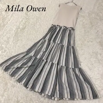 새상품급 Mila Owen 미라 오웬 도킹 원피스 슬리브리스 M