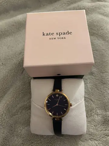 kate spade 아날로그 손목시계 블랙