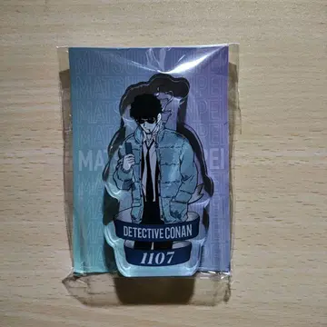 코난 탐정사 아크릴 오브제 아크릴 블록 마츠다 진페이