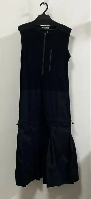 새상품 야마다야 라슈드 이소재 원피스 F 블랙