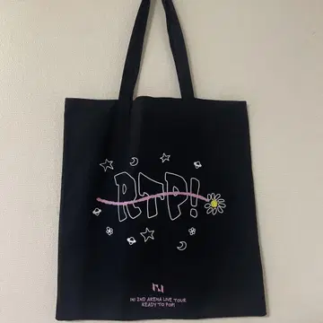 INI READY TO POP RTP 토트백 굿즈 블랙