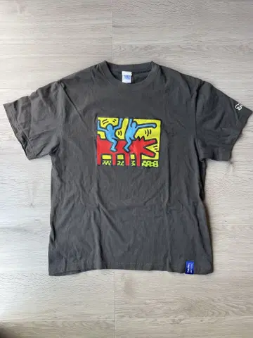 Keith Haring 아트 프린트 티셔츠
