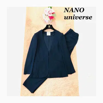 NANOuniverse 셋업 노카라 자켓 팬츠 수트