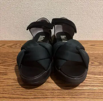 핏핏 쿠션 트위스트 샌들 24 다크 그린