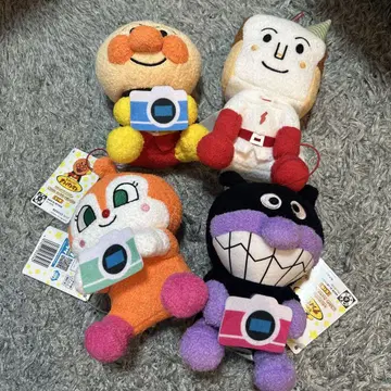호빵맨 봉제 인형 세트