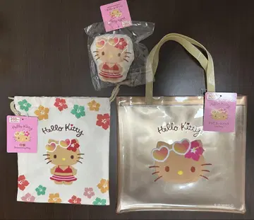 일광화상 키티 PVC 토트백 복조리 쿠션 키링
