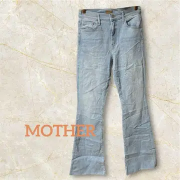 MOTHER THE WEEKENDER FRAY 부츠컷 데님