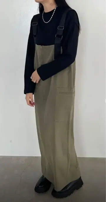 JEANASIS 밀리터리 잔스카 카키